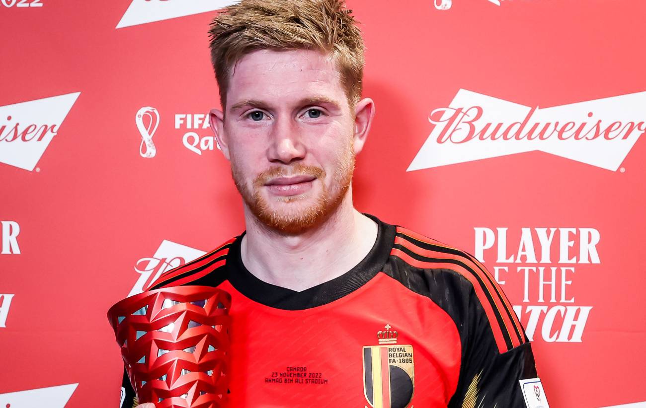 De Bruyne y su MVP: “No sé por qué me dieron el trofeo”