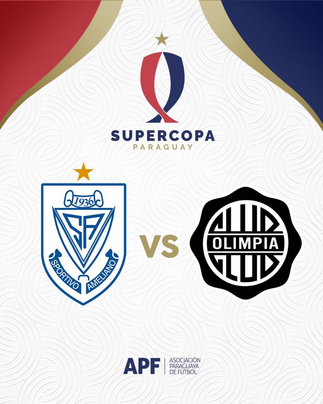 Supercopa Paraguay: Olimpia y Ameliano ya saben cuándo y dónde jugarán