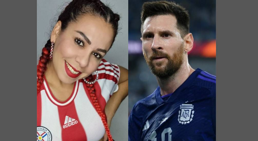 [VIDEO] Cantante paraguaya que alentó a México: “P&#che  Messi”