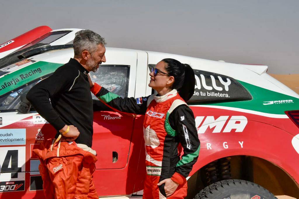 Andrea Lafarja: La paraguaya que correrá por 3º vez el rally más difícil del mundo