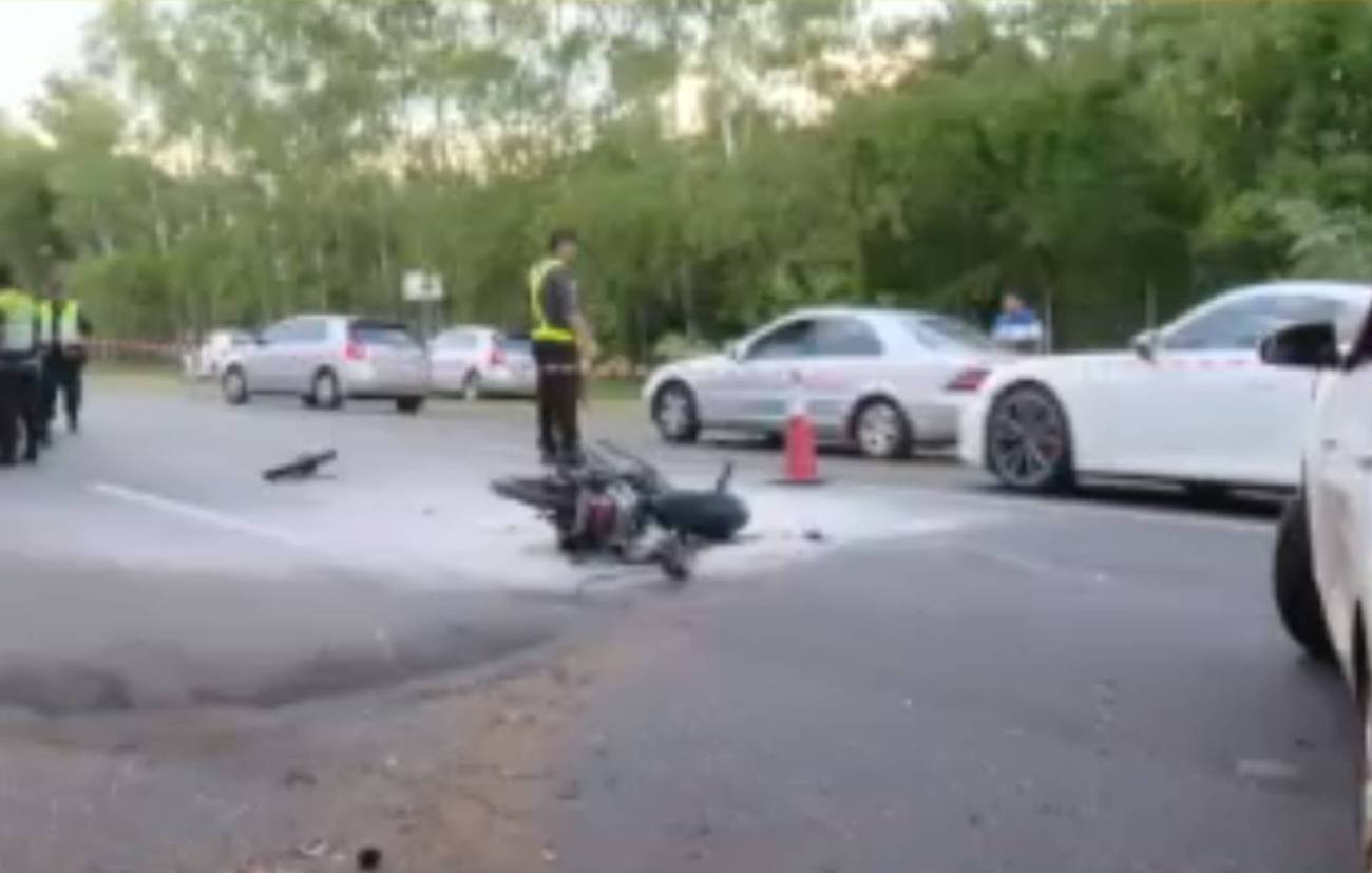 Salió despedido de su moto en la autopista y ya no volvió a casa