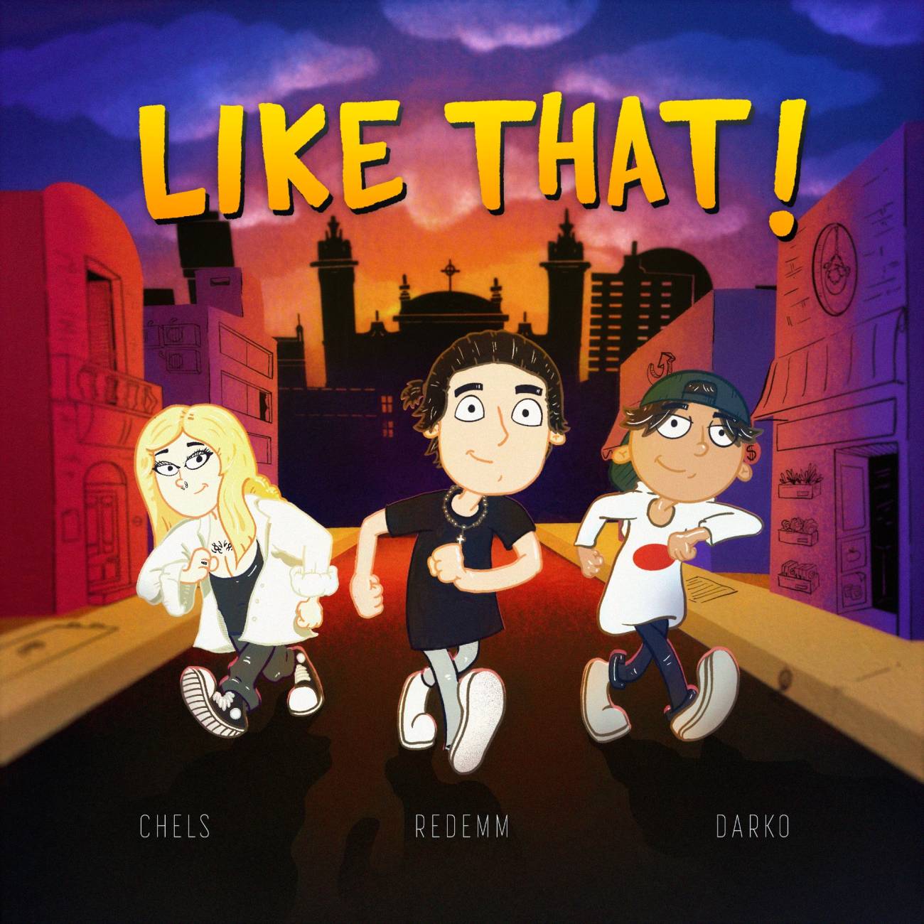 Darko y Chels son convocados para “Like That!” de Redemm