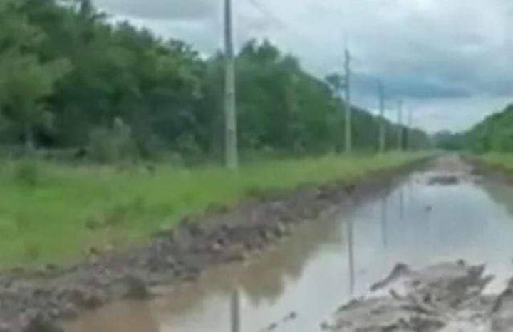 ¡Tristeza! Por culpa del camino vaí, no llegó a tiempo y perdió a su bebé