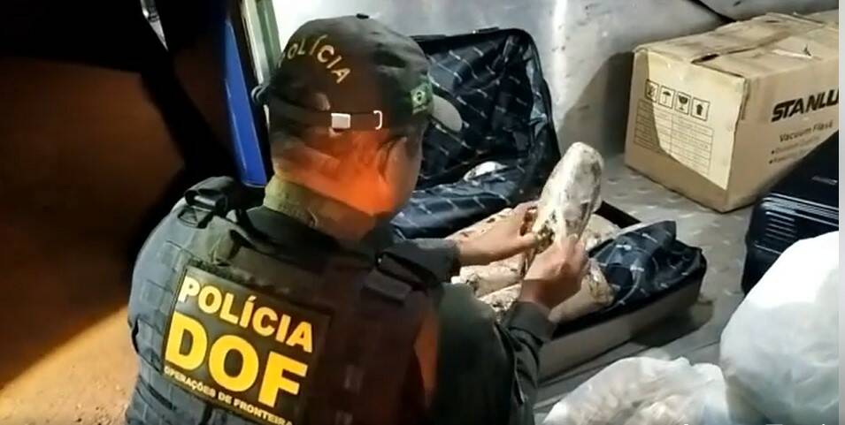 [VIDEO] Paraguaya en Brasil: iba en bus con ¡10 kilos de marihuana!