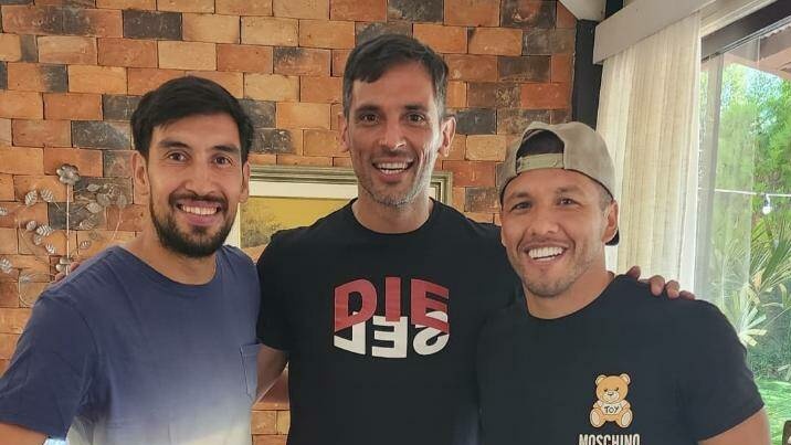 ¿A qué se debe? El “capi” de Olimpia se reencuentra con Roque y “Chelo”