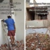 [VIDEO] Demolió la casa que construyó en el terreno de su suegro