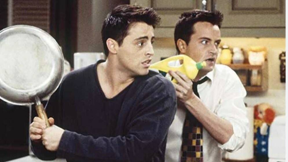 «Joey» se despidió tristemente de su amigo «Chandler»