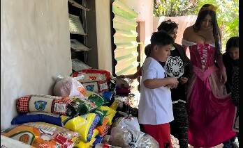 [VIDEOS] Laurys y sus compañeros de facu donaron 3 mil kilos de alimentos
