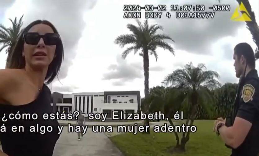 [VIDEO] Ex de William Levy llegó con policía a su casa: «Hay otra mujer con mi ex»