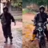[VIDEO] 2da parte: Salta otro video de cobrador mojado por doña