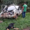 Un “firu” quedó herido de gravedad luego de un violento accidente