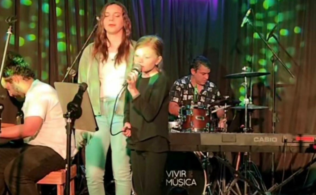 [VIDEO] ¡Puro talento! Mirá el show de la hija de Dallys Ferreira