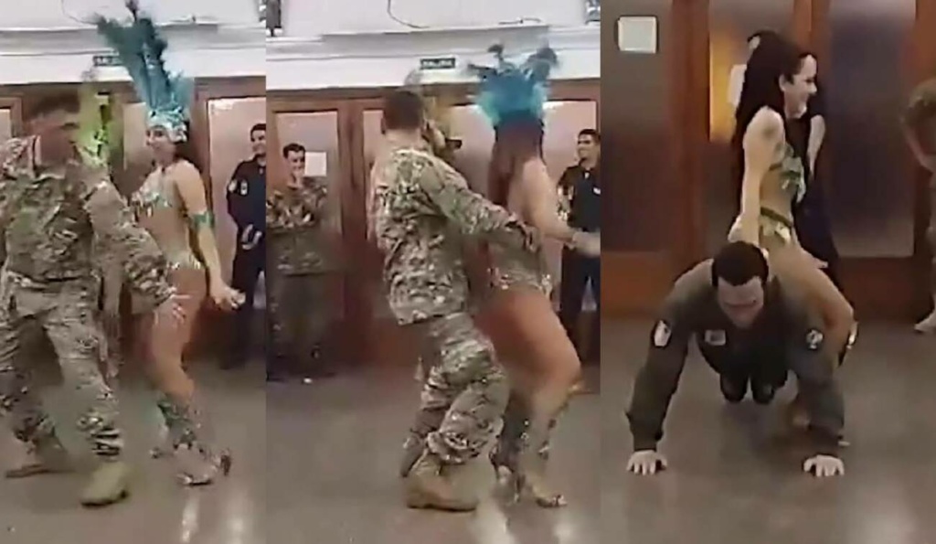 [VIDEOS] Milicos curepas metieron mujeres a la base y armaron una “fiestita”: un error los descubrió