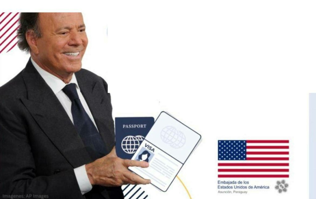 Embajada yanki recurre a meme de Julio Iglesias para hacer un anuncio