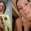 Dora habló de cómo la afectó la muerte del papa Francisco y lo relacionó con la Virgen que lloraba sangre