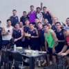 Iturbe madrugó ¡para ir a entrenar! y terminó en un cumpleaños: festejaron con “Pachi”
